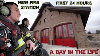 First 24 Hours in a New Fire Station  A Day in the Life [upl. by Nanette]