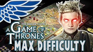 Lannister Max Difficulty  Game of Thrones Digital Board Game [upl. by Deedee151]