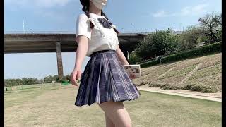 Japanese Skirt School Uniform pt 10 [upl. by Orwin898]