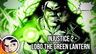 Injustice 2 quotGreen Lantern Lobo Red Lantern WARquot  Complete Story  Comicstorian [upl. by Anoblav]