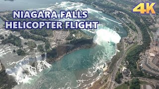 NIAGARA FALLS  HELICOPTER FULL FLIGHT 4K [upl. by Eirised]