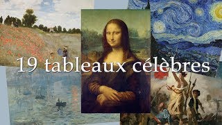 19 tableaux les plus célèbres au monde [upl. by Giffer]