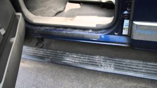 How to fix Lincoln Navigator running boards [upl. by Ramsdell672]