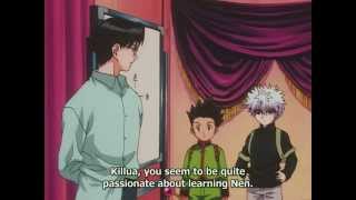 Hunter x Hunter 1999  Nen Training  Nen Explanation Eng Subs [upl. by Ayotyal]