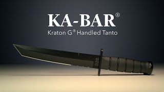 KABAR 1245 Tanto FightingUtility Knife [upl. by Irianat]