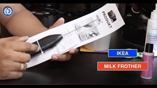 IKEA MILK FROTHER Review amp Battery Installation [upl. by Urissa616]