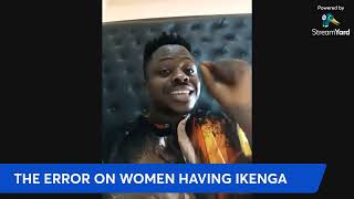 WHY IS IKENGA A MAN THING 18 [upl. by Keene]