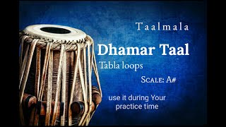 Dhamar Taal Tabla Loops [upl. by Aciretehs129]