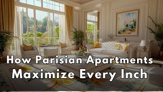 How Parisian Apartments Maximize Every Inch [upl. by Chaille]