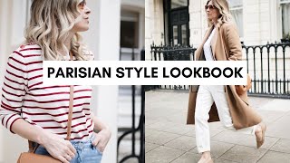 PARISIAN STYLE OUTFIT IDEAS  French Women Chic  LOOKBOOK 2021 [upl. by Eduj]