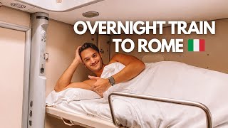 Italy Overnight Train from Sicily to Rome 🇮🇹 Trenitalia Deluxe Sleeper [upl. by Stoddart]