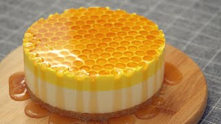 No Bake Honey Cheesecake [upl. by Azarria]