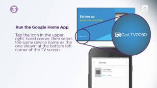 How to setup your Philips Google Cast TV 2016 for first use [upl. by O'Driscoll91]