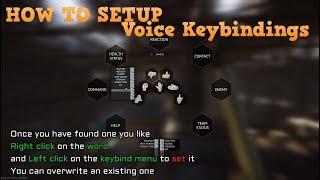 Escape From Tarkov  How to Easily set Voice Commands [upl. by Ariamo]