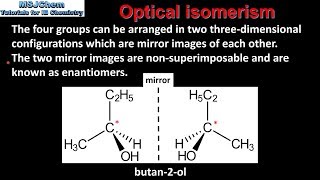 S327 Optical isomerism part 1 HL [upl. by Eirrahs259]