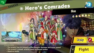 Super Smash Bros Ultimate Heros Comrades Spirit Battle [upl. by Ngo]