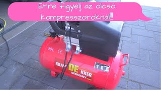 Erre figyelj az olcsó kompresszoroknál [upl. by Enella538]