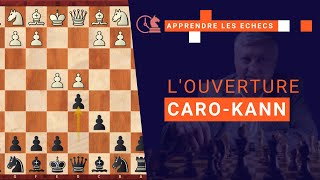 Louverture CaroKann expliquée pour les débutants aux échecs [upl. by Rycca]