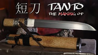 Forging a Japanese Tanto [upl. by Onitrof]