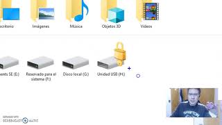 Encriptar USB con Bitlocker en Windows 10 [upl. by Nryhtak]