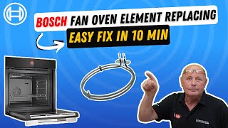 How to replace Bosch fan oven element [upl. by Katerina]