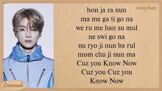 NCT U  Know Now Easy Lyrics [upl. by Biebel]