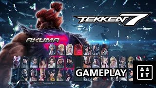 Tekken 7  PS4 Gameplay [upl. by Edyaw]