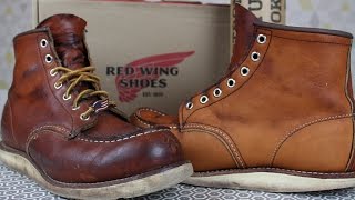 RECONDITIONING YOUR RED WING BOOTS Saddle Soap Conditioning amp Oiling [upl. by Irem]