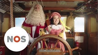 SINTERKLAASJOURNAAL Witte meisjespiet en Zwarte Piet [upl. by Qiratla]