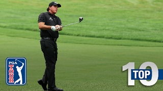 Phil Mickelsons top10 great escapes on the PGA TOUR [upl. by Apps872]