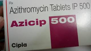 Azicip 500 MG Tablet Full Review [upl. by Alison791]