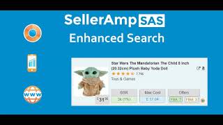 SellerAmp SAS Enhanced Search [upl. by Ilene]