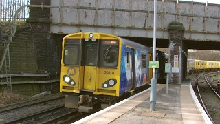 Half an Hour at 216  Birkenhead North Station 1022017  Class 507 508 terminus [upl. by Marena]