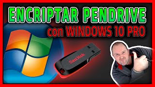 Como CIFRAR o ENCRIPTAR Pendrives con Windows 10 PRO ⭐ Bitlocker 2024 [upl. by Radbun752]