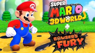 Super Mario 3D World  Bowsers Fury  Full Game Walkthrough [upl. by Drahnreb]