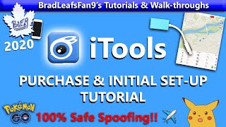 iTools Start Up Tutorial  Best  Safest Way To Spoof Pokémon GO [upl. by Ibmab]