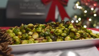 Holiday Roasted Brussel Sprouts Recipe by Traeger Grills [upl. by Otsedom]