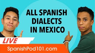 All the Different Spanish Dialects within Mexico [upl. by Lieno]