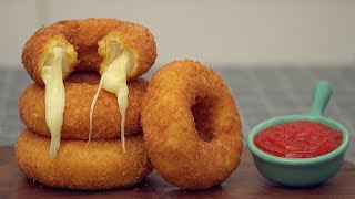 Mozzarella Onion Rings [upl. by Rolat]