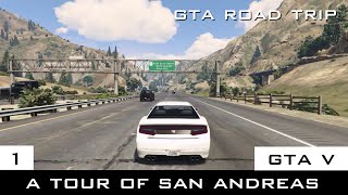 The GTA V Tourist A Tour of San Andreas [upl. by Fauman]