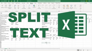 How to split text in excel  7 methods [upl. by Madelene]