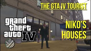 The GTA IV Tourist Nikos Safehouses [upl. by Annam]