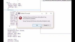 Server Tomcat v 90 Server at localhost failed to startSolved  Eclipse  Apache Tomcat [upl. by Assetal]